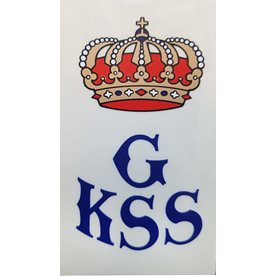 GKSS Klisterdekal/ 4-färg/ 75 x 45 mm